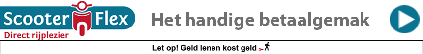 Scooterflex - gespreid betalen